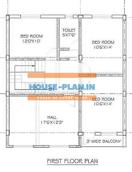 30x30 house plan 2