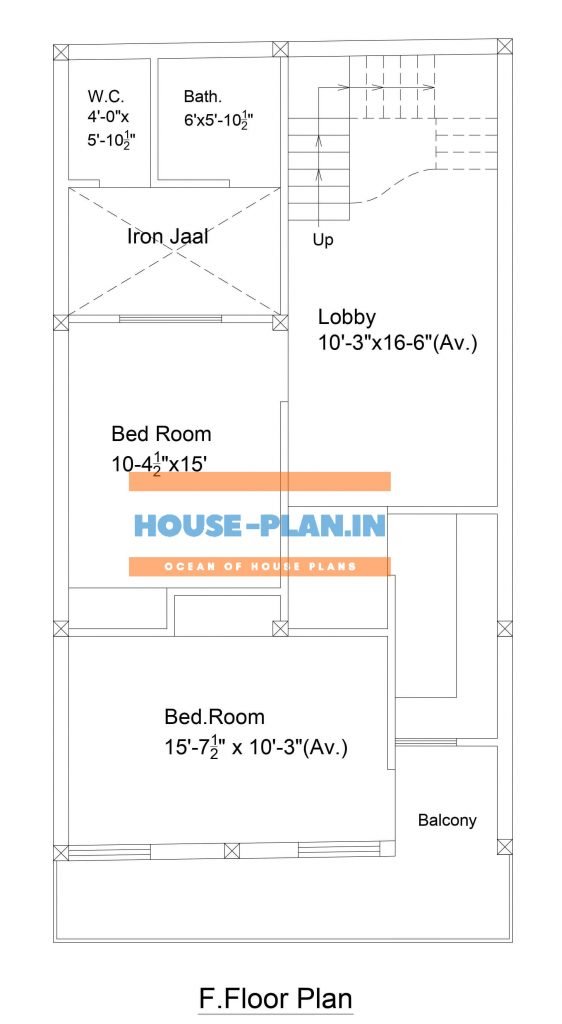 800 square feet house plan 2