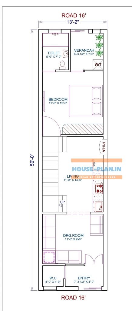 650 square feet house plan