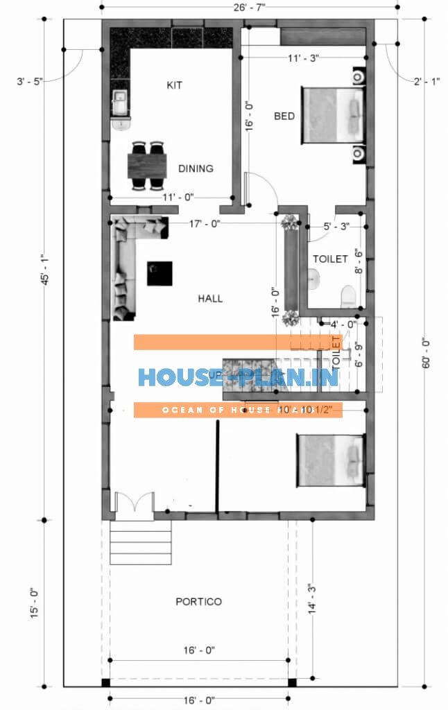 House Plan 26 60 Best House Plan For Double Story