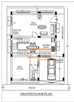 30 40 House Plans West Facing With Vastu Archives House Plan