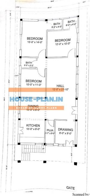 west facing house plan Archives - house plan