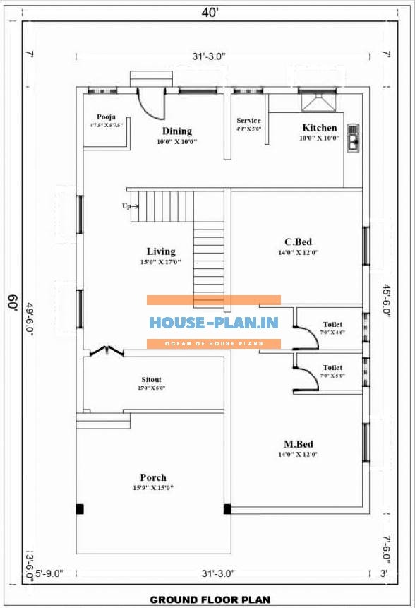 West Facing House Vastu Plan In Tamil Hence Vastu Advises The Owner To Have The Master