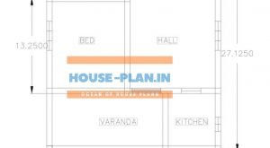 floor plan of house 24×27