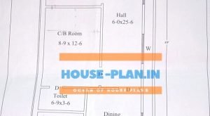 house plan 18×49 ground floor