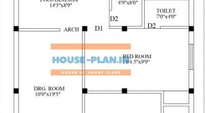 house plan 26.40 ground floor
