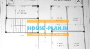 house plan 39×42 ground floor