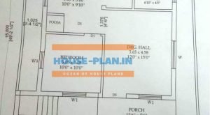 single floor house plan 31×49