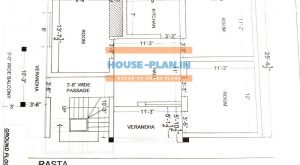 25*35 house plan