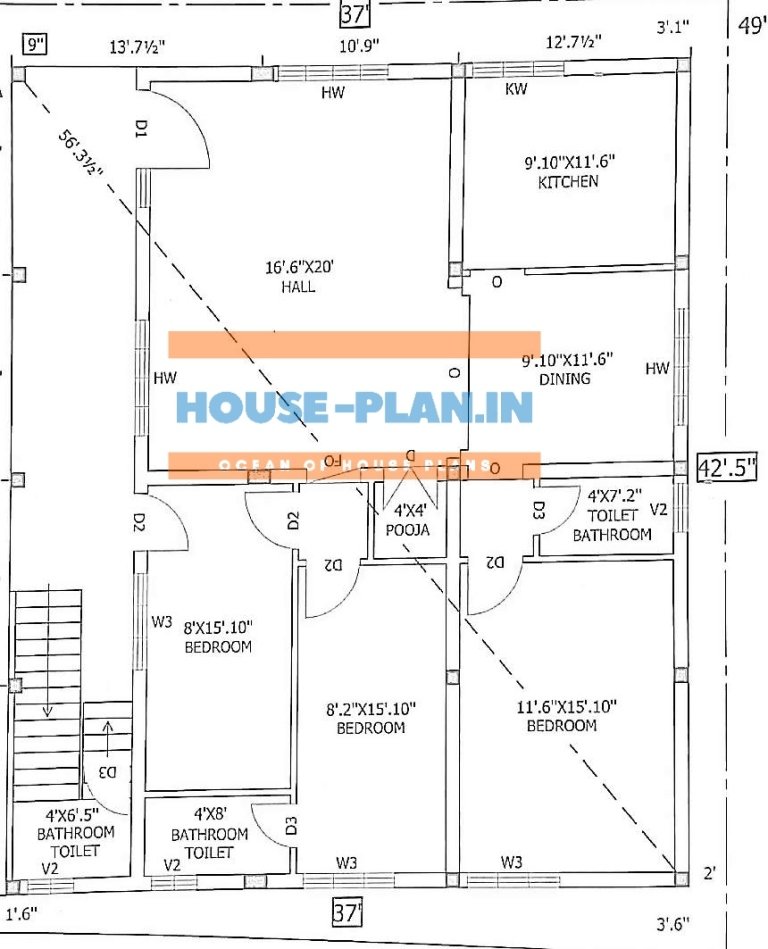 Free Telugu Vastu House Plans House Floor Plans